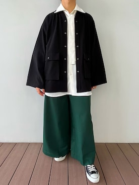 「shiki tokyo（シキトウキョウ）のアイテム（パンツ）」を使った、sota＿wearさん（メンズ・170cm）の春コーディネート