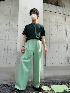 「EMMA  CLOTHES」｜「アイテム（その他）」を使った、Setsuna1212さん（メンズ・168cm）の夏コーディネート