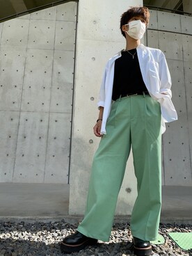 「EMMA  CLOTHES」｜「アイテム（その他）」を使った、Setsuna1212さん（メンズ・168cm）の夏コーディネート