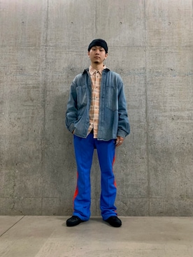 KANTAさん（メンズ・180cm）の春コーディネート