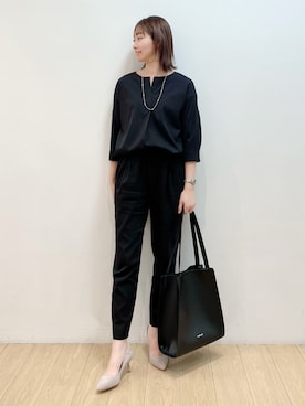「シンフルコーデ」｜「アイテム（その他）」を使った、kozueさん（レディース・165cm）の春コーディネート
