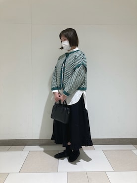 八朔さん(レディース・157cm)の春コーディネート