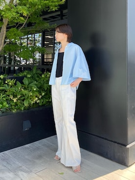 MURRAL（ミューラル）の「サイドスリットトラウザー MU22SS-1201