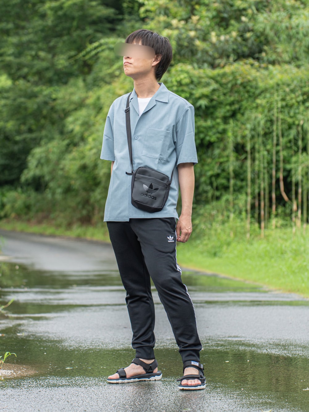 Shinji｜adidasのスウェットパンツを使ったコーディネート - WEAR