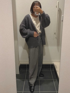 「アイテム（タンクトップ）」を使った、ayanyoさん（レディース・162cm）の秋コーディネート