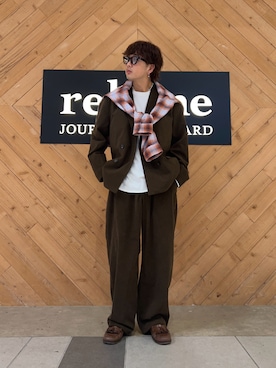 「アイテム（その他アウター）」を使った、pepewearingさん（メンズ・174cm）の秋コーディネート