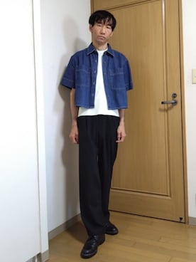 特養介護士さん(メンズ・170cm)の春コーディネート