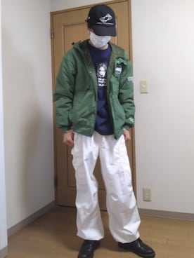 特養介護士さん（メンズ・170cm）の冬コーディネート