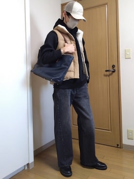 特養介護士さん（メンズ・170cm）の冬コーディネート