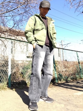 特養介護士さん（メンズ・170cm）の冬コーディネート