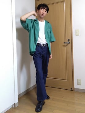 特養介護士さん(メンズ・170cm)の夏コーディネート