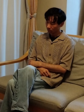 特養介護士さん（メンズ・170cm・40代）の秋コーディネート