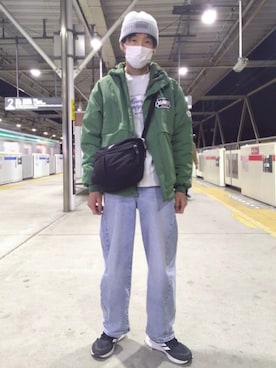 特養介護士さん（メンズ・170cm）の冬コーディネート