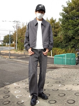 特養介護士さん（メンズ・170cm）の冬コーディネート