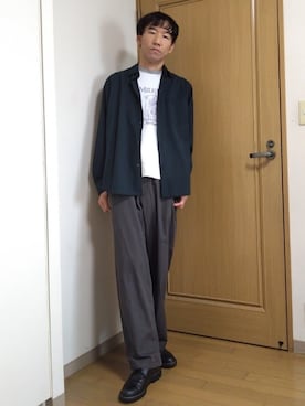 特養介護士さん（メンズ・170cm）の秋コーディネート