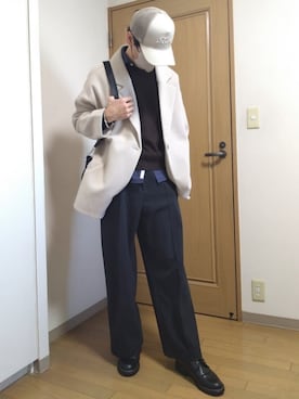 特養介護士さん(メンズ・170cm)の冬コーディネート