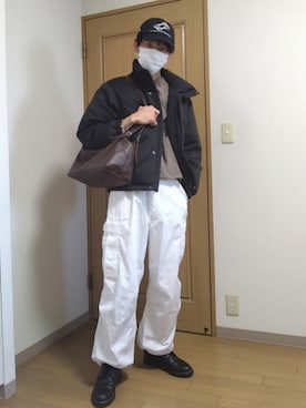 特養介護士さん（メンズ・170cm）の冬コーディネート