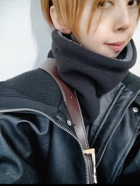 「Java（ジャバ）のアイテム（ブルゾン）」を使った、seico0113さん（レディース・153cm）の冬コーディネート