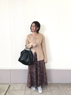 MINAMIさん（レディース・155cm）の冬コーディネート