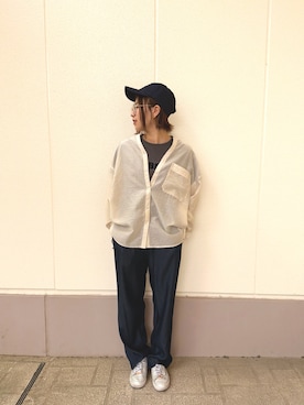 MINAMIさん（レディース・155cm）の春コーディネート