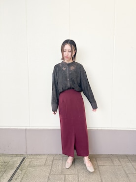 MINAMIさん（レディース・155cm）の秋コーディネート