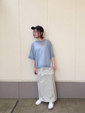 MINAMIさん（レディース・155cm）の春コーディネート