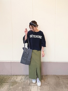 「ITEMS URBANRESEARCH（アイテムズ アーバンリサーチ）のアイテム」を使った、MINAMIさん（レディース・155cm）の秋コーディネート