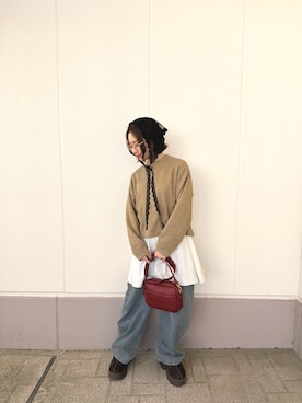 MINAMIさん(レディース・155cm)の冬コーディネート