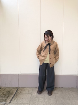 MINAMIさん（レディース・155cm）の春コーディネート