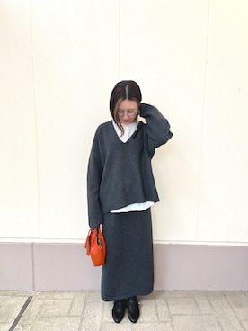 MINAMIさん（レディース・155cm）の秋コーディネート