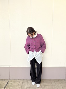 MINAMIさん（骨格ナチュラル・レディース・155cm）の秋コーディネート