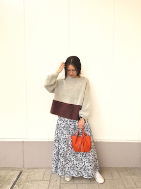 MINAMIさん（レディース・155cm）の秋コーディネート