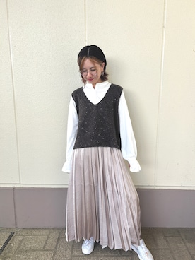 MINAMIさん（レディース・155cm）の秋コーディネート