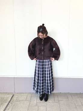 MINAMIさん(レディース・155cm)の冬コーディネート