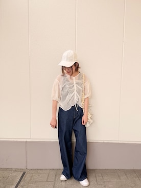 MINAMIさん(レディース・155cm)の夏コーディネート