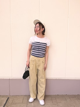 MINAMIさん（レディース・155cm）の春コーディネート