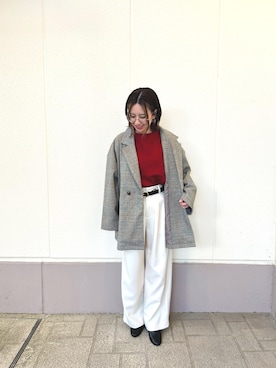 MINAMIさん(レディース・155cm)の冬コーディネート