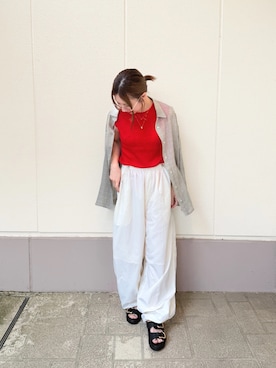 MINAMIさん(レディース・155cm)の夏コーディネート