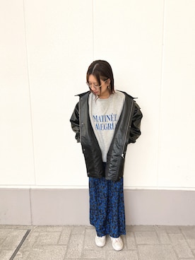 MINAMIさん（骨格ナチュラル・レディース・155cm）の冬コーディネート