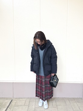 MINAMIさん（レディース・155cm）の冬コーディネート