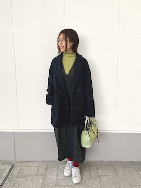 MINAMIさん(レディース・155cm)の冬コーディネート