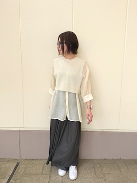 MINAMIさん(レディース・155cm)の春コーディネート