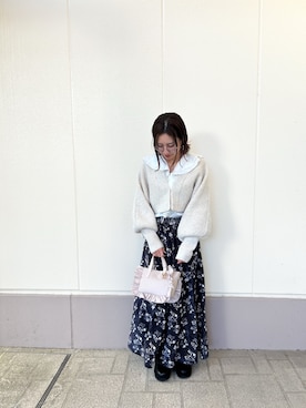 MINAMIさん(レディース・155cm)の冬コーディネート