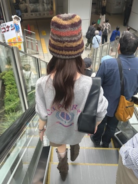 「アイテム（スウェット）」を使った、micmic7さん（骨格ウェーブ・レディース・169cm）の秋コーディネート