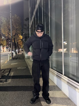 Dimeさん（メンズ・175cm）の冬コーディネート