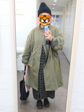 「Samansa Mos2（サマンサ モスモス）のアイテム」を使った、ホシコさん（レディース・153cm）の冬コーディネート