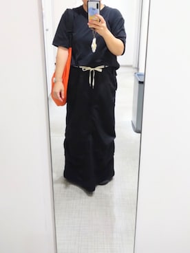 「アイテム（アナログ腕時計）」を使った、ホシコさん（レディース・153cm）の秋コーディネート