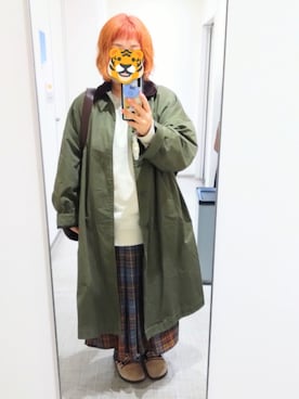 ホシコさん（骨格ストレート・レディース・153cm）の秋コーディネート