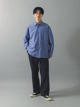 uedaさん（メンズ・170cm）の夏コーディネート
