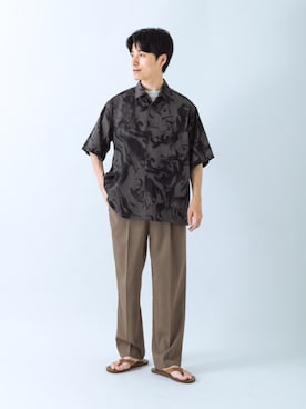uedaさん（メンズ・170cm）の夏コーディネート